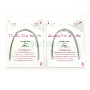 Filo ortodontico ortodontico dentale in acciaio inossidabile rotondo rettangolare - Product Image 3