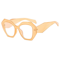 Lunettes à monture optique oeil de chat, super chaude, verres Anti lumière bleue, nouvelle mode 61900