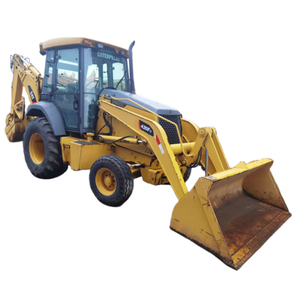 Good Condition CAT 420F Wheeled Backhoe Loader Used Original Digging‑loading Machine For Overseas Trade Shipment - Product Image 1