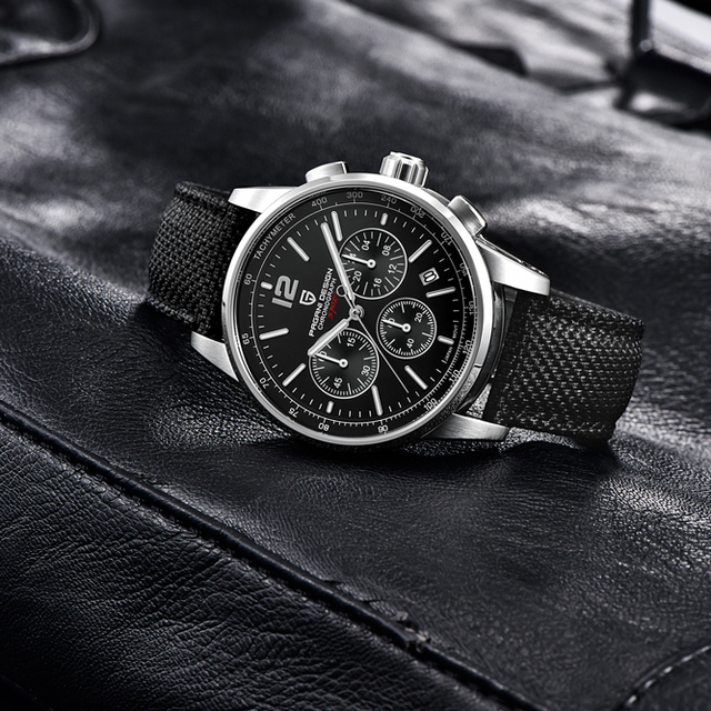Pagani Design YS008 New Top Brand Waterproof Watch Casual Men Chronograph Quartz Watch Leisure Carbon Fiber Hand Watch Zegarki