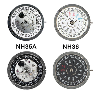 <span class=keywords><strong>Mouvement</strong></span> automatique japonais d'origine NH35, 24 rubis, avec fenêtre de date noire, mécanique à remontage automatique, calibre NH35A. - Product Image 4