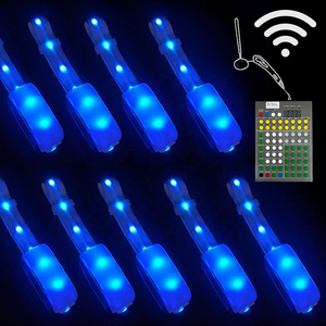 Chinawwill mới nhất thế hệ thứ hai chiếu sáng giao diện điều khiển một làm cho các vòng đeo tay <span class=keywords><strong>LED</strong></span> tiết kiệm năng lượng điều khiển từ xa - Product Image 2