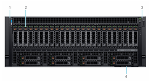 Servidor en Rack PowerEdge R940XA Usado, Xeon 5220 3.1GHz, 64GB, 4U, en Stock - Product Image 5