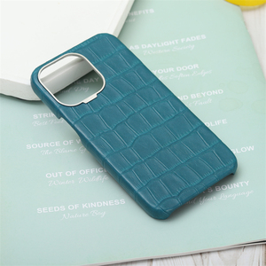 Oem Odm di lusso di qualità Premium goffrato coccodrillo modello in pelle Cover posteriore del telefono cellulare per Iphone 15 14 16 Plus Pro Max - Product Image 4