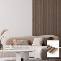 Panneau mural WPC, feuilles de composite bois-plastique, résistant, durable, anti-corrosion, anti-décoloration, adapté à un usage domestique, commercial ou de bureau