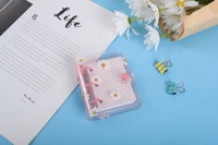 Nouveau mignon Kawaii coran poche marguerite série 3 anneaux reliure Mini Style feuilles mobiles bureau école cahiers à spirale pour l'utilisation de la papeterie