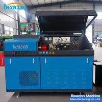Banco de Pruebas para Inyectores Common Rail CR708, 11KW, 380V, Máquina de Prueba de Bombas de Inyección de Combustible Diésel para Mantenimiento de Motores Diésel