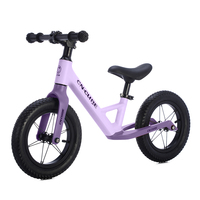 OEM ODM Vélo d'équilibre à pneu en caoutchouc de 12 pouces pour enfants Vélo à pousser standard européen et américain Fourches en alliage de magnésium et d'acier