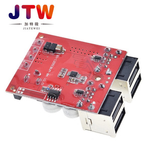 JTW 8V-35V ถึง 5V 8A บัคคอนเวอร์เตอร์ 4 พอร์ต USB ที่ชาร์จในรถยนต์สำหรับโทรศัพท์ - Product Image 2