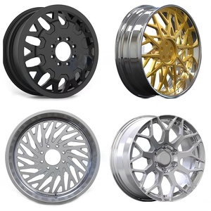 Cerchi in Lega Forgiati Concavi Cromati da 22, 24, 26 Pollici, Design Forgiato, Cerchi Cromati da 26 Pollici - Product Image 3