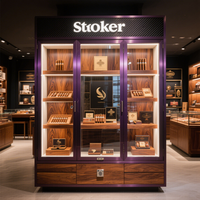 Présentoirs à Cigares Modernes Autoportants en Métal à Niveaux, Gain de Place |   Solutions d'étagères pour la vente en gros et au détail de tabac
