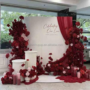 Soporte Redondo para Fondo de Escenario, Pared Circular de Acrílico Blanco para Decoración de Bodas y Eventos, <span class=keywords><strong>Precio</strong></span> de Fábrica - Product Image 4