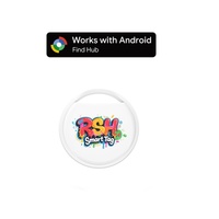 Traceur GPS Bluetooth Google pour animaux de compagnie et localisateur anti-perte compatible iOS en ABS