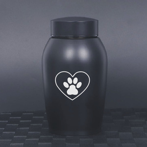 Personalized Engraving Teardrop Premium Sealed Stainless Steel Dog Memorial Caskets Pet <b>Urns</b> Wholesale - Product Image 3