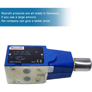 วาล์วไฮดรอลิก Rexroth ZDBT-XP2 วาล์วควบคุมแรงดัน 315 บาร์ แบบสองทาง ผลิตในเยอรมนี - Product Image 3