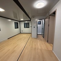 Casa Contenedor Expandible con Estructura de Aluminio, Ligera y Modular, de 20 pies/40 pies, Fácil de Montar, para Espacios Comerciales, Hoteles y Salas de Estar