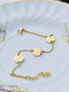 Bonheur Bracelet Pièce Charme Patience Gratitude Confiance Unisexe Bracelet Pièce <span class=keywords><strong>Arabe</strong></span> <span class=keywords><strong>Sabr</strong></span> Shukr Tawakkul Bracelet Islamique - Product Image 6