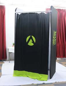 <span class=keywords><strong>China</strong></span> Display Factory Fitting Room Vestuario portátil para hotel, centro comercial, bazar, Roadshow - Product Image 3