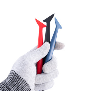 Jeu de 3 films à changement de couleur pour voiture, bande adhésive, outil de couverture de voiture invisible pour l'emballage des bords de <span class=keywords><strong>film</strong></span>. - Product Image 1