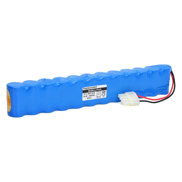 14.4V 3000mAh Ni-MH Replacement 12N-3000SCR Bruker 3002 12N-1800SCR Medical Ni-mh Battery for Vital Signs Monitor