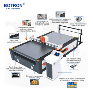Tự động <span class=keywords><strong>CNC</strong></span> Máy cắt cho da cho ghế sofa ghế xe giày túi lót rung dao bao gồm - Product Image 2