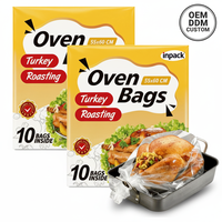 Sachet Doypack personnalisé avec logo, micro-ondable, à fond carré, en plastique de qualité alimentaire, pour poulet rôti, avec impression en gravure et bec verseur, pour produits frais