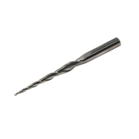 Fraise à queue conique spirale 2F personnalisée de haute qualité, en carbure, pour gravure CNC, revêtement AlTiN, outils de fraisage OEM