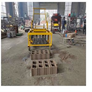 آلة جديدة لصنع البلوك المجوف الأوتوماتيكية المتنقلة مع محرك ديزل ومحرك كهربائي لتشكيل الطوب الخرساني للاستخدام المنزلي والتجاري - Product Image 4
