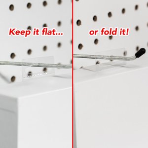 Industrial 3M <b>Adhesive</b> Display Tabs Extra Strength Self-stick <b>Hooks</b> for Heavy Merchandise - Product Image 4