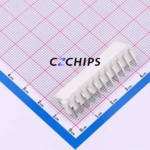 VH-11AW Wire-to-Board Pin Header Bent Lead Through Hole,P=3.96mm Connector 1x11P 3.96mm Right Angle Insert 11P - Product Image 2