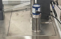 Capteur de niveau de liquide capacitif haute température jusqu'à 200°C ° Capteur de température G1 4-20mA pour la surveillance des réservoirs de chaudières à huile chaude