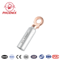 Connecteurs de câble à bornes à vis en cuivre et aluminium série DTL, avec bornes à sertir bimétalliques, fournis directement par l'usine