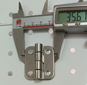 Charnière à embout en acier inoxydable 304, prix d'usine, quincaillerie industrielle externe pour porte commerciale, armoire, équipement - Product Image 4