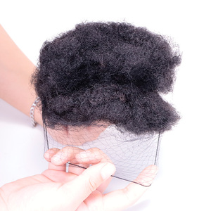 Vente en Gros de Cheveux Humains Noirs Naturels en Vrac Afro Crépus en Vrac Cheveux Humains <span class=keywords><strong>Dreadlocks</strong></span> au Crochet et Tressage - Product Image 4