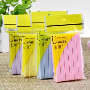 12 cái/túi Facial Sponge Puff nén PVA Sponge khô Dải tẩy tế bào chết làm sạch miếng bọt biển - Product Image 1