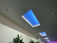 Simulateur de toit ouvrant artificiel LED virtuel à intensité variable Contrôleur WIFI/programmable avec fonction intelligente Lumière de plafond