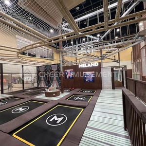 Attrezzature per Parco Giochi al Coperto Meland <span class=keywords><strong>Club</strong></span>, Percorso con Corde per Bambini, per Parco Trampolini e Aree di Divertimento Indoor - Product Image 2