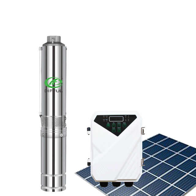 4 Inch Solar Water Pump Sri Lanka 200m Lift Head Solar Water Pump 48v Dc Submersible Solar Water Pump