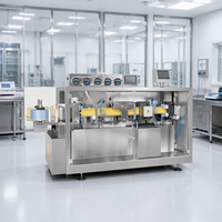 Machine de fabrication, de remplissage et de scellage entièrement automatique d'ampoules en plastique pour sirop liquide et pesticides de 10 ml et 20 ml