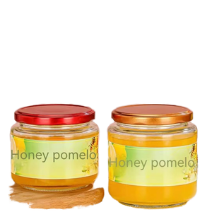 Frascos de vidrio transparente personalizados de 350ml con tapas TW negras, mantequilla de maní vacíos para contenedores de almacenamiento, salsa de tomate y chile picante - Product Image 2
