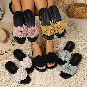 Sandalias de Verano 2025 de Color Sólido, Punta Redonda, Plataforma Gruesa, Modernas y Casuales para Mujer - Product Image 6