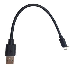 20 cm cargador corto grueso OD4mm Cable Usb venta al por mayor para <span class=keywords><strong>iPhone</strong></span> 5 6 7 8 Xs <span class=keywords><strong>Xr</strong></span> Plus 11 12 13 Pro Max 20 cm Cable cargador <span class=keywords><strong>de</strong></span> datos Usb - Product Image 1