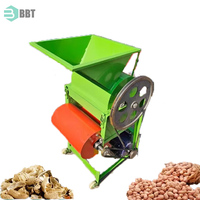 Décortiqueuse automatique de cacahuètes de petite taille, machine à décortiquer les arachides, machine à écaler les cacahuètes, machine à peler les arachides