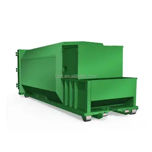 Manual Trash Compactor Waste Wheelie Bin Compactor Garbage Waste Treatment Machinery