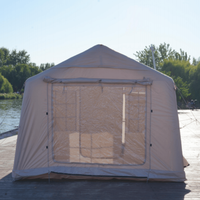 Tente de camping pliable de luxe MT MT-C018 quatre saisons, écologique, gonflable, imperméable, portable, pour la famille, 12 m²