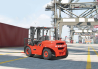 Chariot élévateur diesel Hangcha série X 5t/6t/7t/8,5t/10t, chariot élévateur industriel lourd pour la logistique portuaire