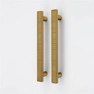Minimalist Shell Pattern Oval Drop-shaped <b>Small</b> Single-hole Bronze Cabinet Drawer Wardrobe Handle Modern Light Luxury Surface - Product Image 5