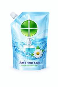 Pochettes à bec verseur personnalisées pour liquides |   Pochette autoportante avec bouchon |   Impression haute barrière, fourniture OEM - Product Image 5