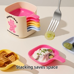 Ensemble de plats multifonctionnels pour trempettes, mini-assiettes, plats à vinaigre pour barbecue, plats à assaisonnements secs pour la maison, fournitures de cuisine et de restaurant - Product Image 4