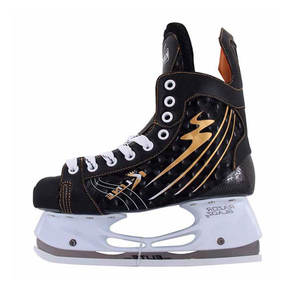 Zapatos de patín de hielo duraderos para niños, patines de hockey sobre hielo para la práctica de deportes de invierno - Product Image 1